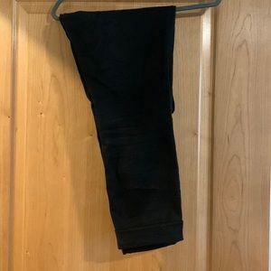 Old Navy Power Straight Black Jeans